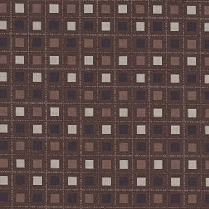 Huckleberry Saltbox - Brown Geometric by Riley Blake Designs