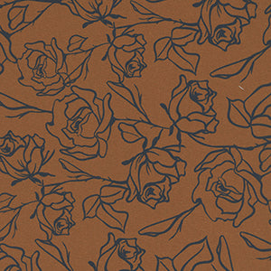 Drop Dead Gorgeous - Brown Floral by Miscellaneous