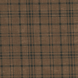 Timberland Trails - Brown Geometric by Wilmington Prints