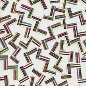 Dog On It - White Geometric by Benartex