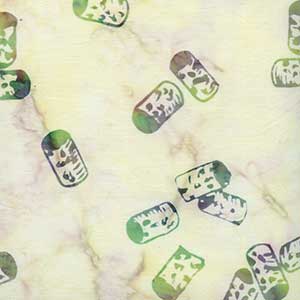 Creative Batiks - Cream Novelty by Batik Textiles