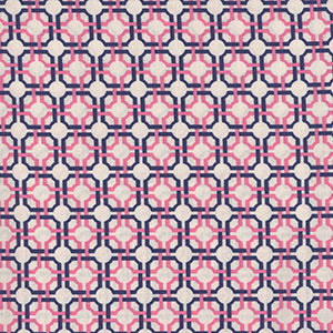 Rethink Pinks - Cream Geometric by Marcus Brothers