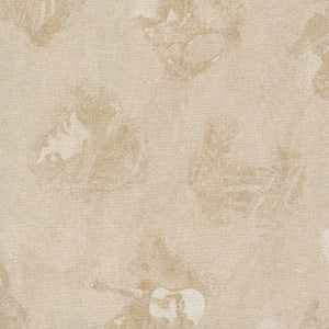 Rock N Roll Fantasy - Cream Blender by Quilting Treasures