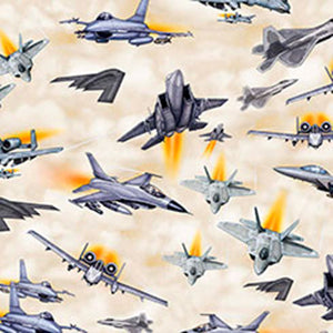 Patriot - Cream Patriotic by Quilting Treasures