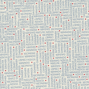 On Dasher - Cream Christmas by Moda