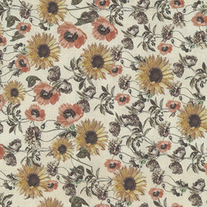 S-Classically Yours - Cream Floral by Blank Quilting