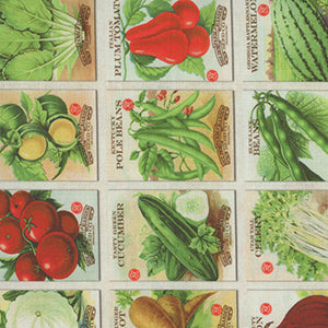 Farm and Garden - Cream Novelty by Moda