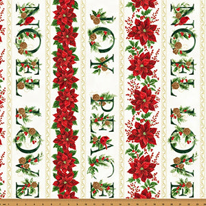 Hoffman Print - Natural/Gold by Hoffman California