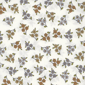 Patch Of Sunshine - White Floral by Wilmington Prints