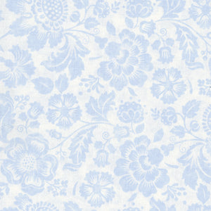 Sweet Cherry - White Floral by Wilmington Prints