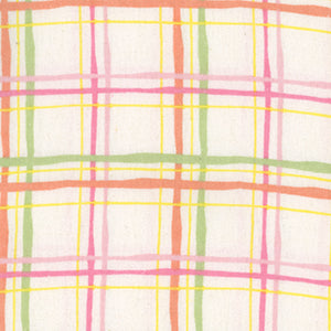 Plaid White - White Geometric by 3 Wishes