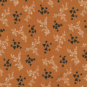 Rustic Gatherings - Gold Floral by Moda