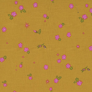 Sun Print 2022 - Gold Floral by Andover