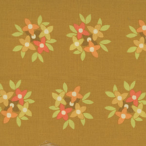 Friday Night - Gold Floral by Andover