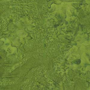 Lava Batiks - Broccoli by Anthology Fabrics
