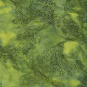 Lava Batiks - Guacamole by Anthology Fabrics