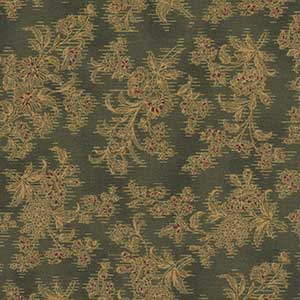 Farmhouse Christmas - Green Christmas Fat Quarter by Henry Glass