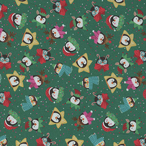 Christmas Miniatures III - Green Christmas by P&B Textiles