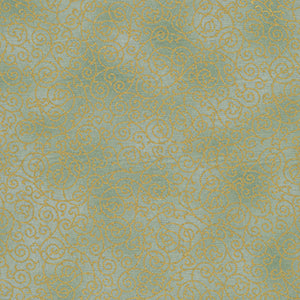 Hoffman Print - Green Blender by Hoffman California