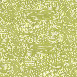 Serena Shores - Green Geometric by Moda