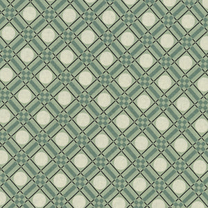 Owl O Ween - Green Geometric by Moda