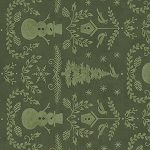 Winter Friends - Green Christmas by Moda