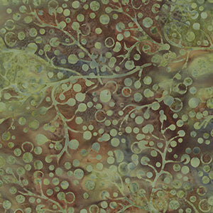 Bali Island Batiks - Green Blender by Island Batiks