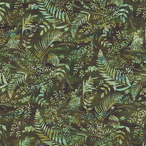 Halcyon II - Green Floral by In the Beginning
