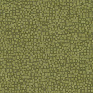 Hello Pumpkin - Mosaic Green by Benartex