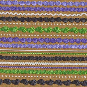 Spooky Snacks - Multicolor Geometric by RJR