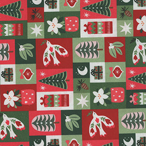 Christmas Miniatures III - Multicolor Christmas by P&B Textiles