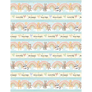 Rainbow Dreams - Multicolor Novelty by Wilmington Prints