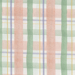 Blooming Plaid - Multicolor Geometric by David Textiles