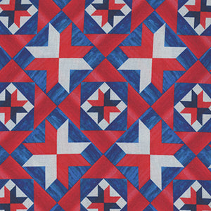 Faith Family Freedom - Multicolor Patriotic by Benartex