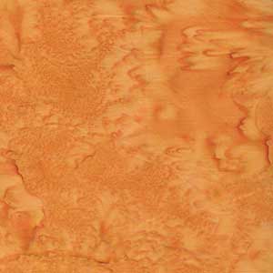 Lava Batiks - Orange by Anthology Fabrics