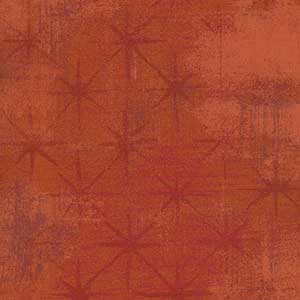 Grunge Seeing Stars - Pumpkin by Moda