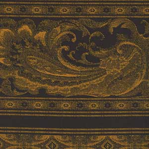 Border Basics - Orange Geometric Fat Quarter by RJR