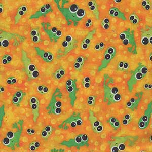 Hip Hop - Orange Novelty by Quilting Treasures