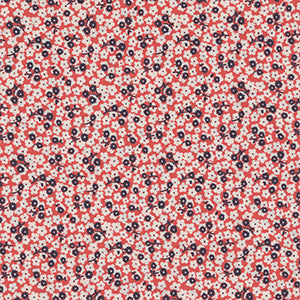 Connecting Threads - Orange Floral by Quilter's Choice
