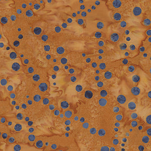 Blue Ridge Batiks - Orange Geometric by Moda