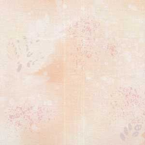 Fossil Fern - Glazed Peach by Benartex