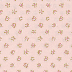 Petit Point - Pink Floral by Andover