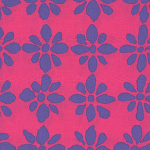 Snow Flower - Pink Floral by Free Spirit