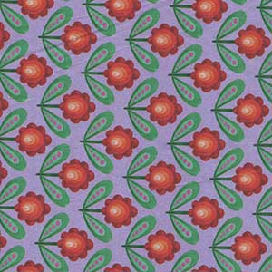 Make Today Beautiful - Purple Floral by Quilting Treasures