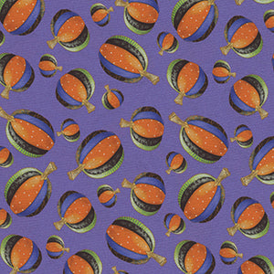 Spooktacular - Purple Halloween by Quilting Treasures