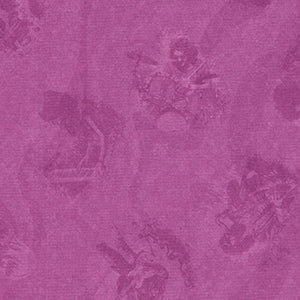 Rock N Roll Fantasy - Purple Blender by Quilting Treasures