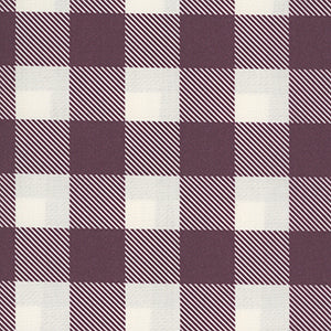 Buffalo Check - Purple Geometric by Miscellaneous