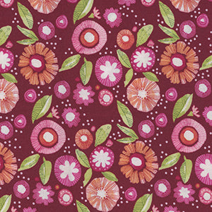 Super Bloom - Purple Floral by Moda