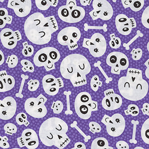 Little Monsters - Purple Halloween by Blank Quilting