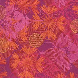 Grace - Purple Floral by Free Spirit